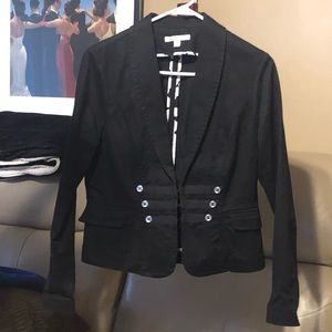 Cabi 329 Black Military Inspired Blazer/Jacket